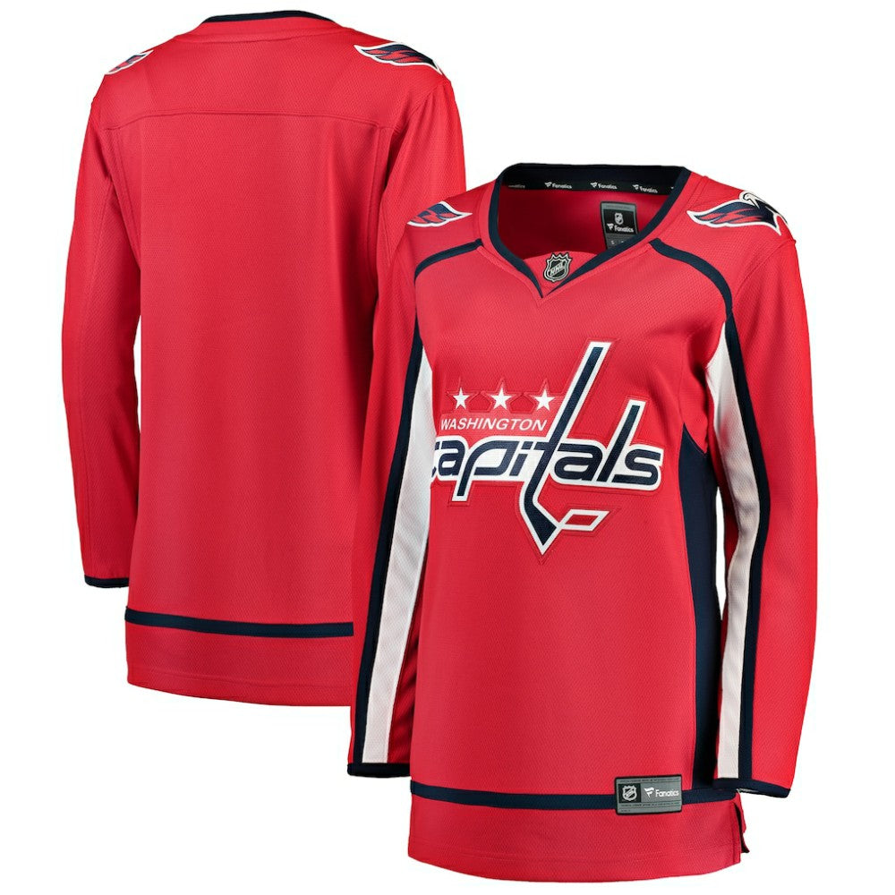 Washington Capitals Fanatics Women's Home Breakaway Jersey Red