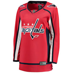 Washington Capitals Fanatics Women's Home Breakaway Jersey Red