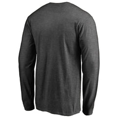 New Jersey Devils Victory Arch Long Sleeve T-Shirt Heathered Gray