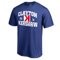 Clayton Kershaw Los Angeles Dodgers Player Hometown Collection CK Strike T-Shirt Royal