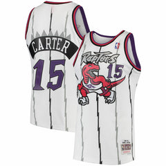 Vince Carter Toronto Raptors 1998/99 Hardwood Classics Swingman Jersey - White