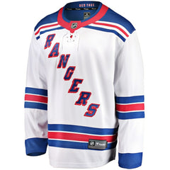 New York Rangers Fanatics Breakaway Away Jersey White
