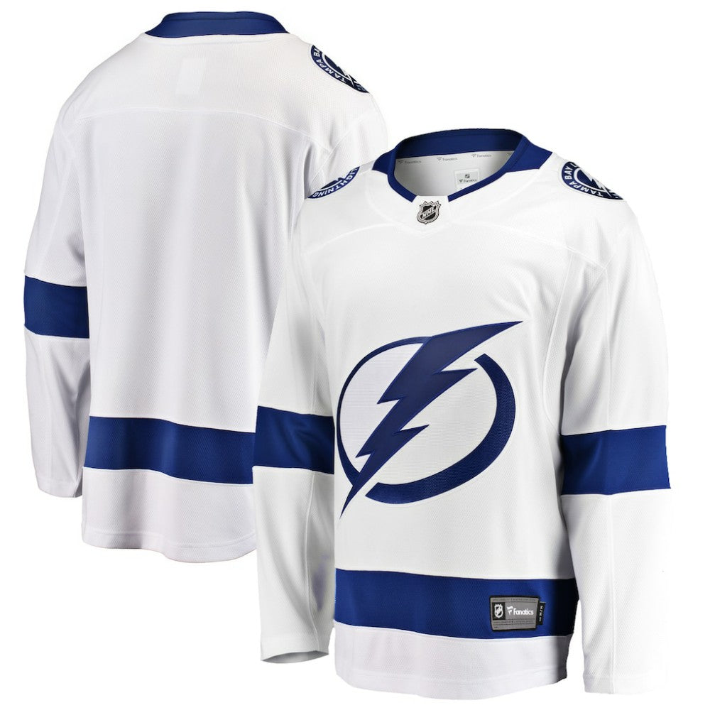 Tampa Bay Lightning Fanatics Breakaway Away Jersey White