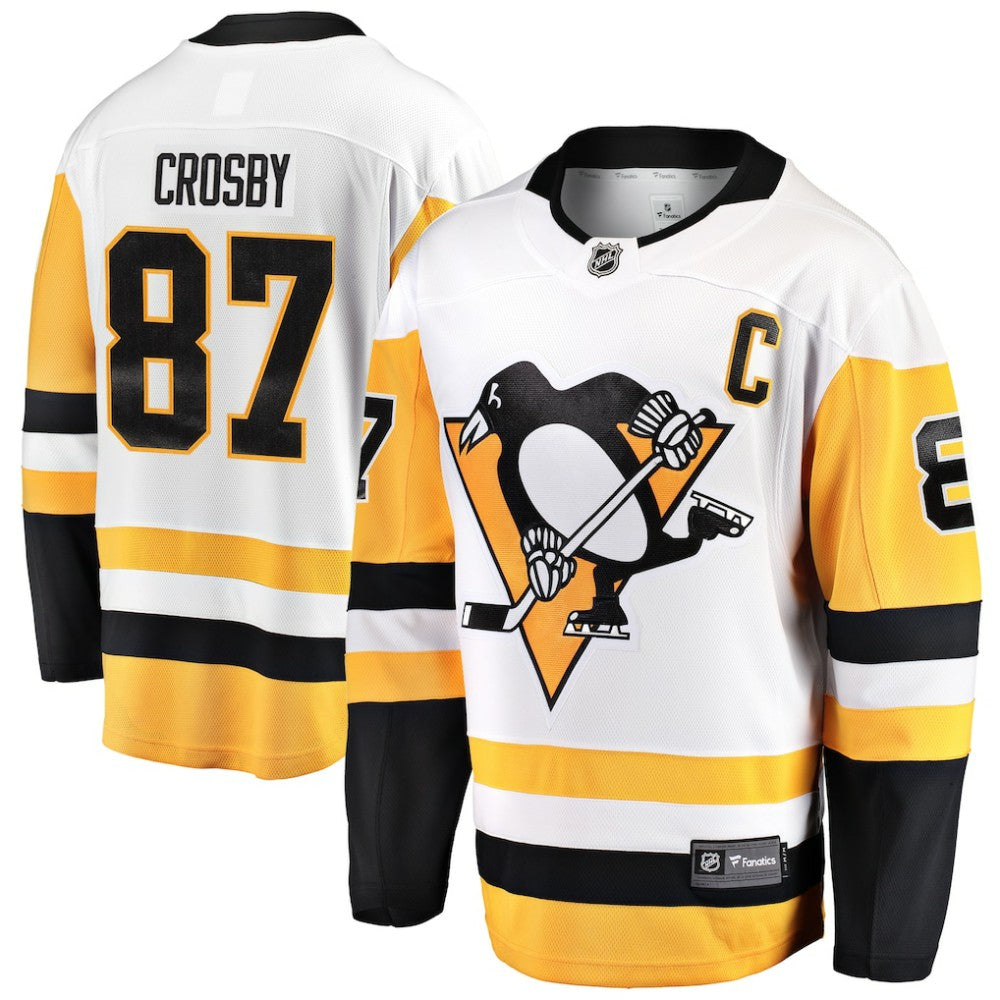 Sidney Crosby Pittsburgh Penguins Fanatics Breakaway Jersey White