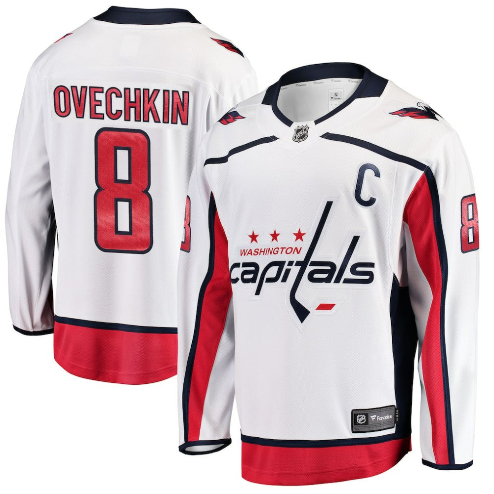Alexander Ovechkin Washington Capitals Fanatics Breakaway Jersey White