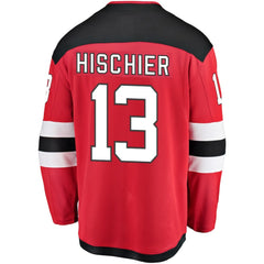 Nico Hischier New Jersey Devils Fanatics Youth Home Breakaway Player Jersey Red
