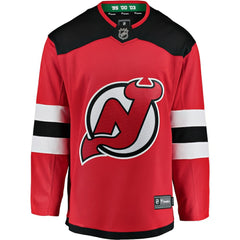 New Jersey Devils Fanatics Youth Breakaway Home Jersey Red