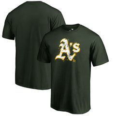 Athletics Splatter Logo T-Shirt Green