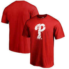 Philadelphia Phillies Splatter Logo T-Shirt Red