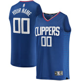 LA Clippers Fast Break Custom Replica Jersey Royal - Icon Edition