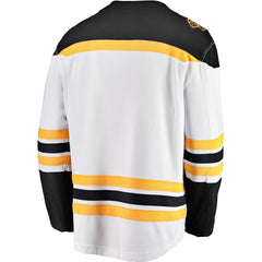 Boston Bruins Fanatics Youth Away Breakaway Jersey White