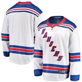 New York Rangers Fanatics Youth Away Breakaway Jersey White