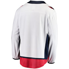 Washington Capitals Fanatics Youth Away Breakaway Jersey White