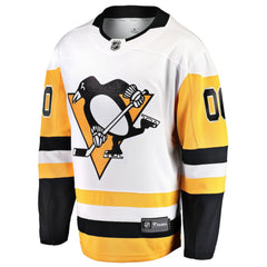 Pittsburgh Penguins Fanatics Away Breakaway Custom Jersey White