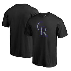 Colorado Rockies Static Logo T-Shirt Black