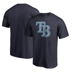 Tampa Bay Rays Static Logo T-Shirt Navy