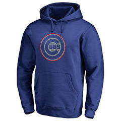 Chicago Cubs Static Logo Pullover Hoodie Royal