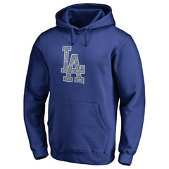 Los Angeles Dodgers Static Logo Pullover Hoodie Royal