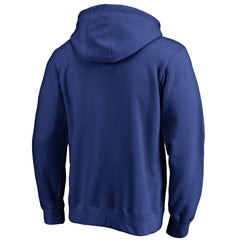 New York Mets Static Logo Pullover Hoodie Royal