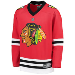 Chicago Blackhawks Fanatics Youth Home Replica Blank Jersey Red