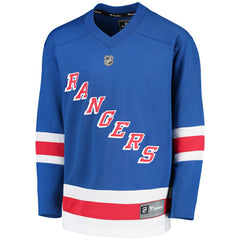 New York Rangers Fanatics Youth Home Replica Blank Jersey Royal