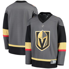Vegas Golden Knights Fanatics Youth Alternate Replica Blank Jersey Black