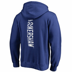 Clayton Kershaw Los Angeles Dodgers Backer Pullover Hoodie Royal