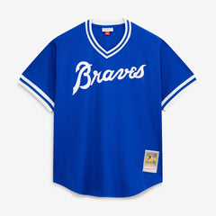 Dale Murphy Atlanta Braves Authentic Batting Practice Jersey Royal | Mitchell & Ness