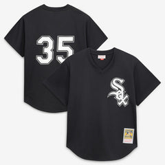 Frank Thomas Chicago White Sox Authentic Batting Practice Jersey Black | Mitchell & Ness