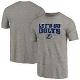 Tampa Bay Lightning Hometown Collection Tri-Blend T-Shirt Gray