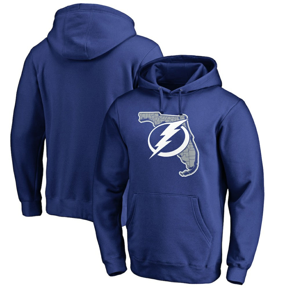 Tampa Bay Lightning State Hometown Collection Pullover Hoodie Blue