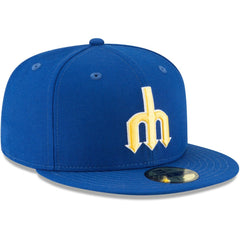 Seattle Mariners Cooperstown Collection Wool 59FIFTY Fitted Hat Blue | New Era