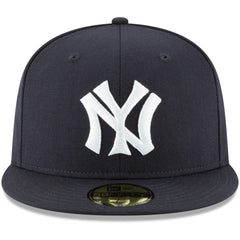 New York Yankees Cooperstown Collection Wool 59FIFTY Fitted Hat Navy | New Era