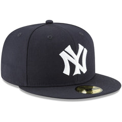New York Yankees Cooperstown Collection Wool 59FIFTY Fitted Hat Navy | New Era