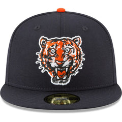 Detroit Tigers Cooperstown Collection Wool 59FIFTY Fitted Hat Navy | New Era