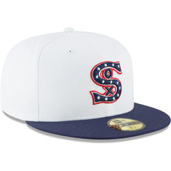 Chicago White Sox Cooperstown Collection Wool 59FIFTY Fitted Hat White | New Era