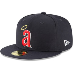 California Angels Cooperstown Collection Wool 59FIFTY Fitted Hat Navy | New Era