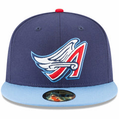 California Angels Cooperstown Collection Wool 59FIFTY Fitted Hat Navy | New Era