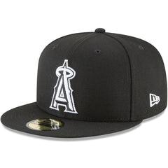 Los Angeles Angels 59FIFTY Fitted Hat Black | New Era