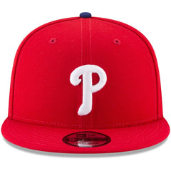 Philadelphia Phillies Team Color 9FIFTY Snapback Hat Red | New Era