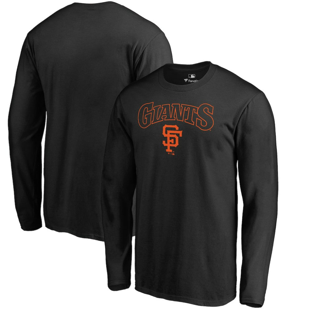 San Francisco Giants Cooperstown Collection Wahconah Long Sleeve T-Shirt Black