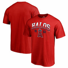 Los Angeles Angels Hometown Collection Halos T-Shirt Red