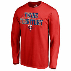 Minnesota Twins Hometown Collection Twins Territory Long Sleeve T-Shirt Red