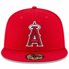 Los Angeles Angels Game Authentic Collection On-Field 59FIFTY Fitted Hat Red | New Era