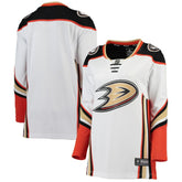 Anaheim Ducks Fanatics Women's Away Breakaway Jersey White