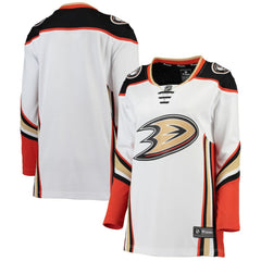 Anaheim Ducks Fanatics Women's Away Breakaway Jersey White