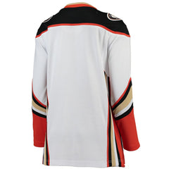 Anaheim Ducks Fanatics Women's Away Breakaway Jersey White