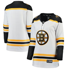 Boston Bruins Fanatics Women's Away Breakaway Jersey White
