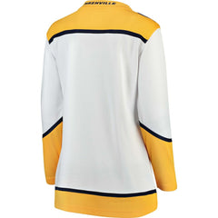 Nashville Predators Fanatics Women's Away Breakaway Jersey White