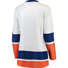 New York Islanders Fanatics Women's Away Breakaway Jersey White